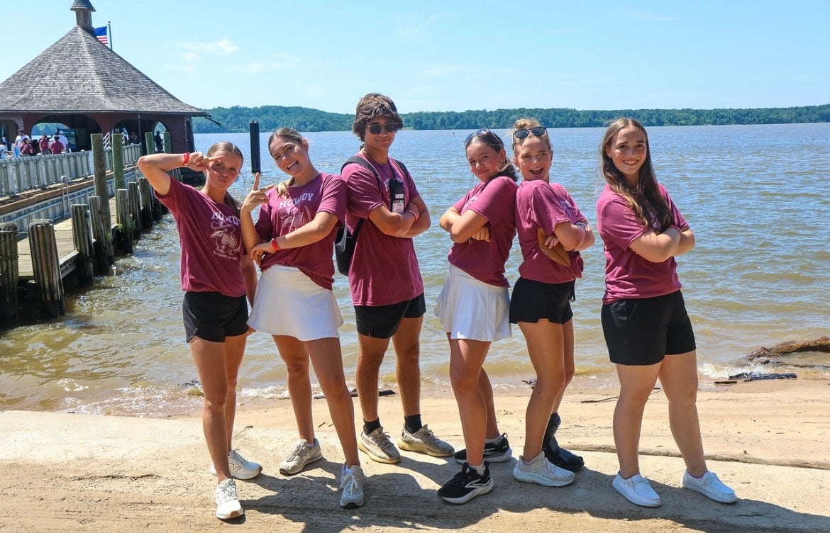 Image of 6 Youth Tour students