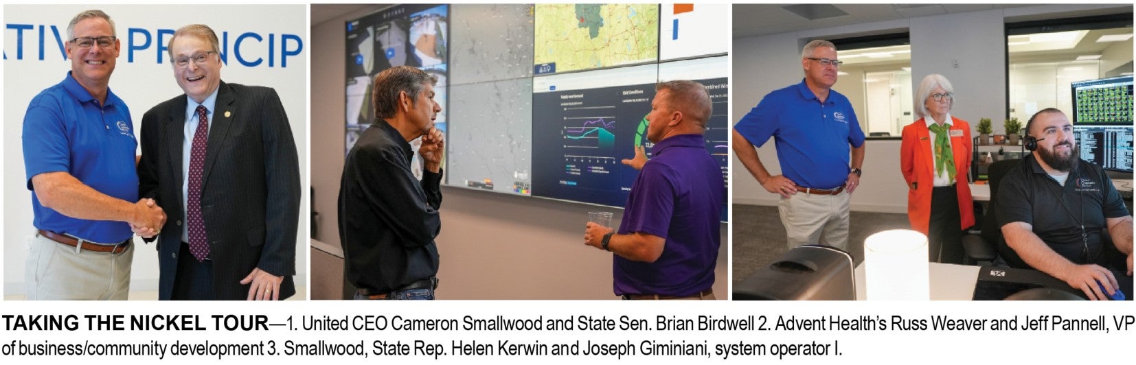 Collage of images from grand re-opening