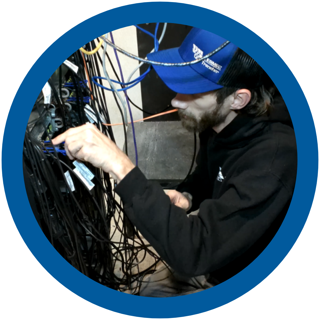 IT at Tesmec working on wires