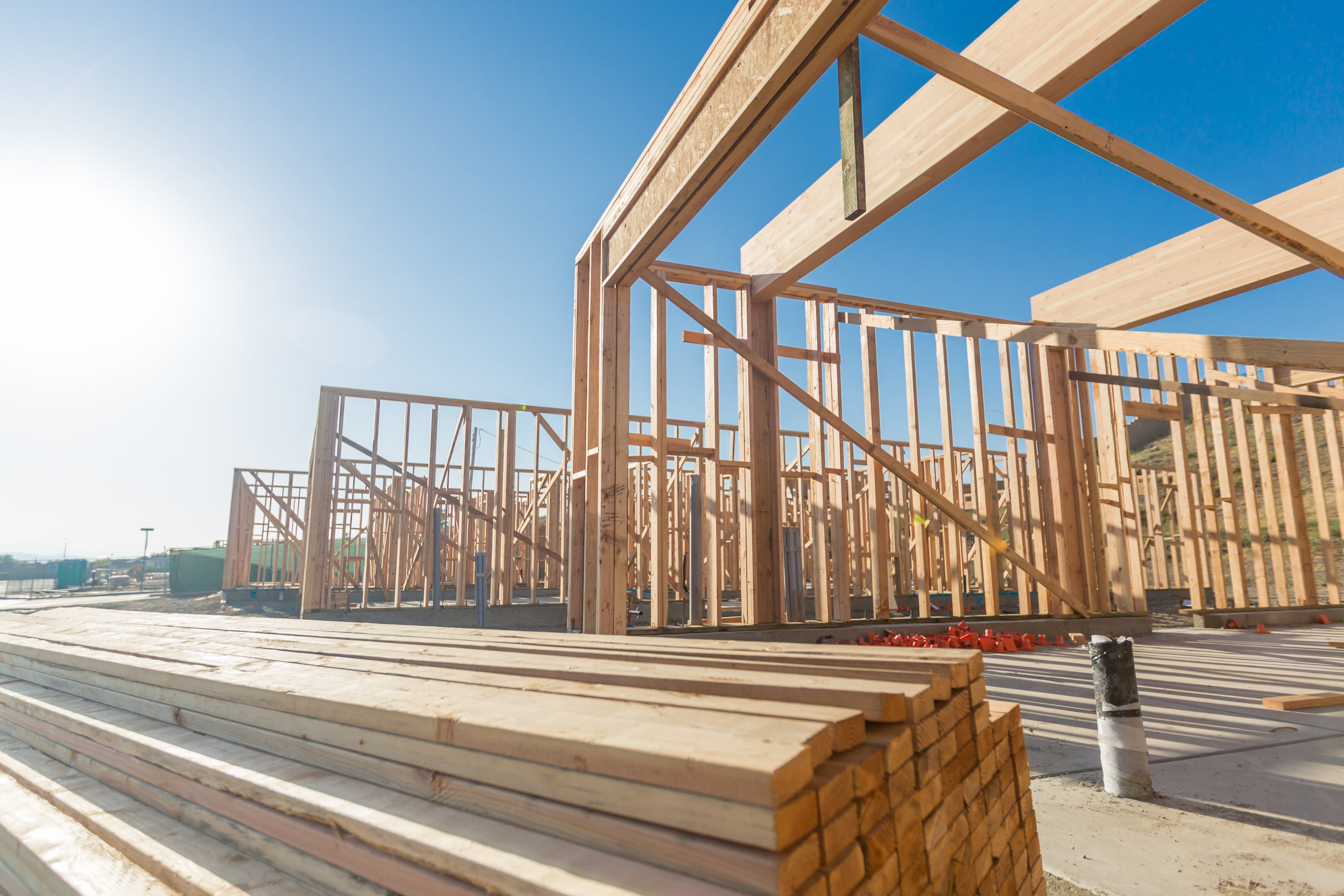 Framing a home
