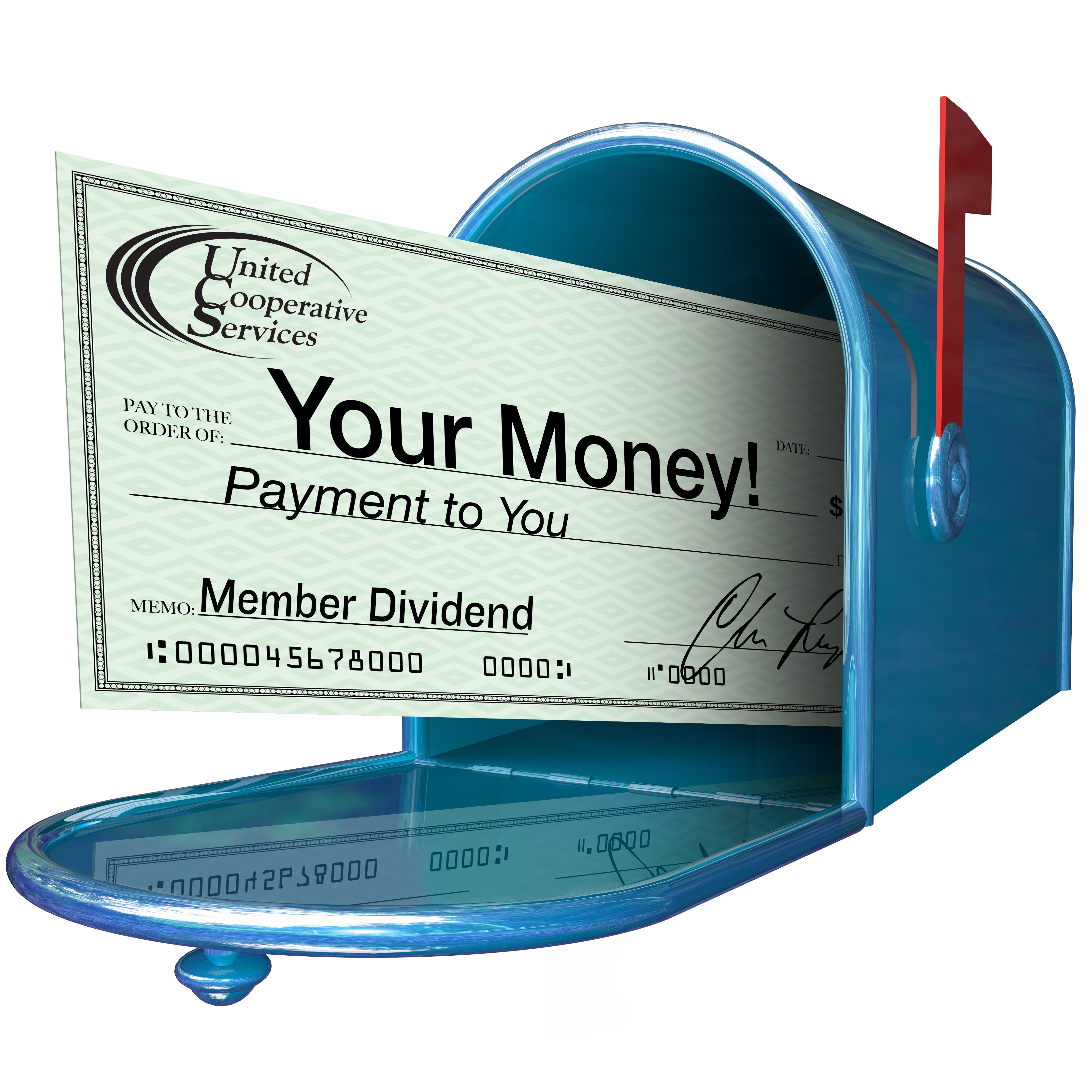 Mailbox with member check