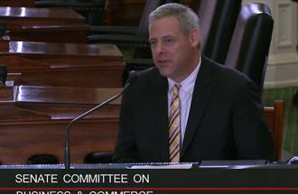 Cameron Smallwood testifies to Texas House